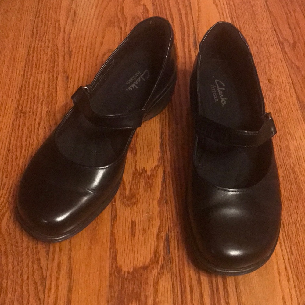 Black artisan Clark shoes